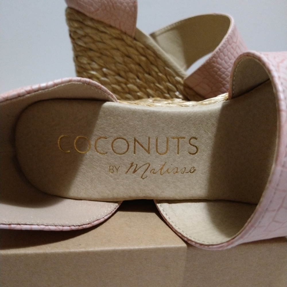 Coconut by Matisse Blush Wedge Platform Sandals - Picture 7 of 13